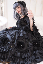 Snow Ear - Rococo Lolita OP Tea Party Dress - image 22