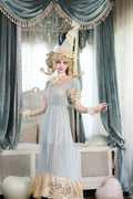 Mousse Date Retro Lolita Dress, Inner Dress and Apron Collection - image 1