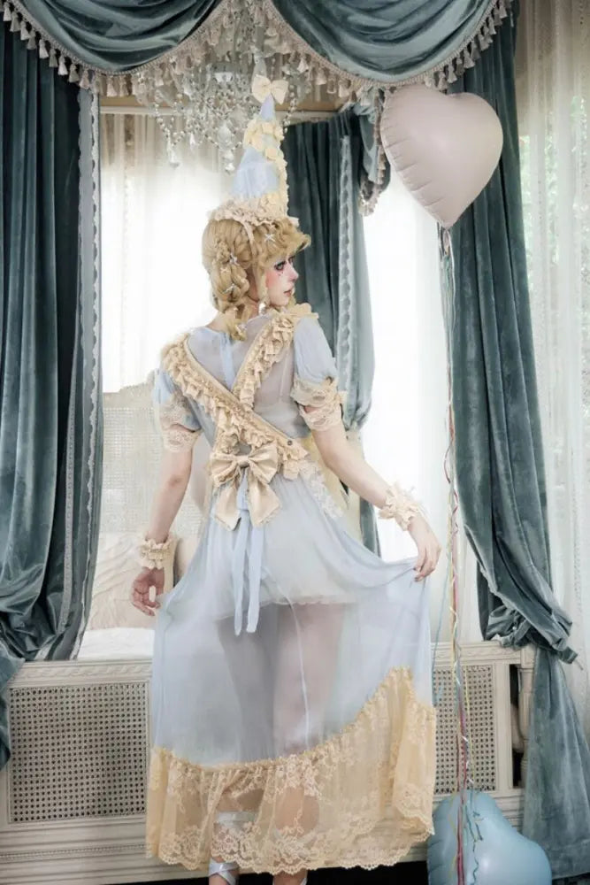 Mousse Date Retro Lolita Dress, Inner Dress and Apron Collection - image 8