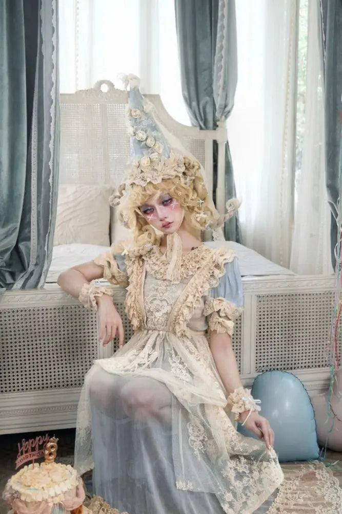 Mousse Date Retro Lolita Dress, Inner Dress and Apron Collection - image 9
