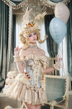 Mousse Date Rococo Lolita Corset and Lace Skirt Collection - image 1
