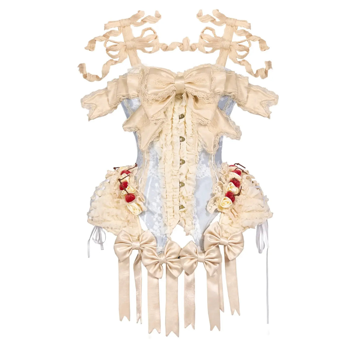 Mousse Date Rococo Lolita Corset and Lace Skirt Collection - image 2