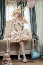 Mousse Date Rococo Lolita Corset and Lace Skirt Collection - image 4