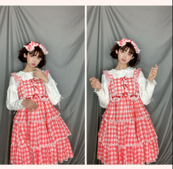 Plus Size Lolita Shirt Mutton Sleeve Lace Blouse - image 2
