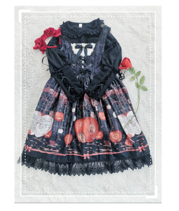 Plus Size Lolita Shirt Mutton Sleeve Lace Blouse - image 11