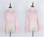 Cheese Chocolate Plus Size Lolita Long Sleeve Blouse - image 13