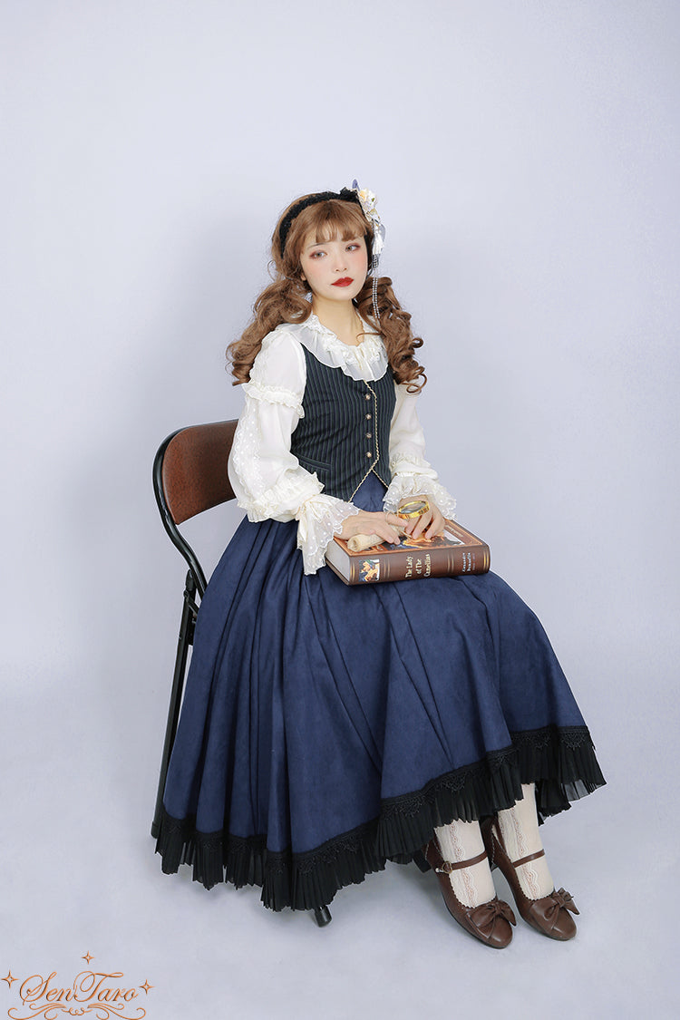 Canneles Elegant Classic High Waist Lolita Skirt - image 17