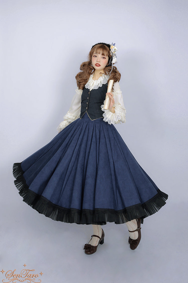 Canneles Elegant Classic High Waist Lolita Skirt - image 10