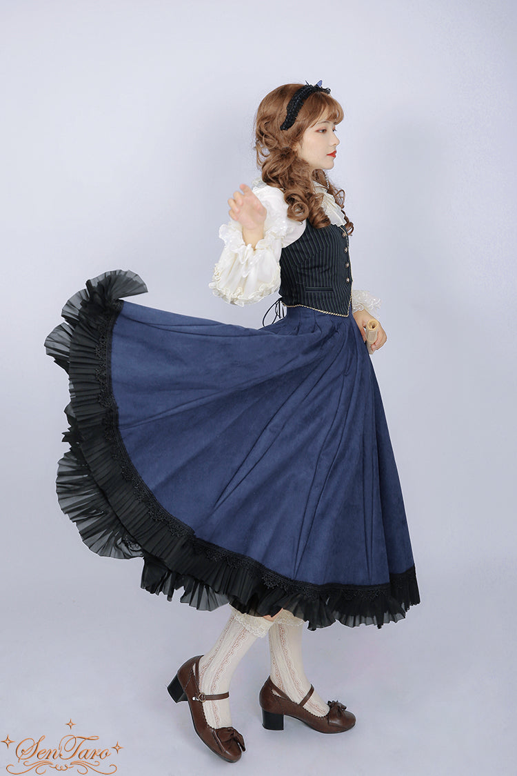 Canneles Elegant Classic High Waist Lolita Skirt - image 21