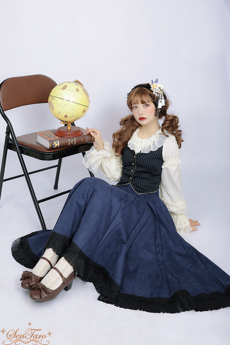 Canneles Elegant Classic High Waist Lolita Skirt - image 22
