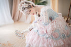 Snow Ear - Rococo Lolita OP Tea Party Dress - image 5