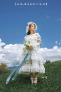 Old School Cotton Lolita OP, Bloomers and Coordinate Accessories - image 1