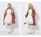Solid Color Lolita Casual Dress Floral Dress JSK - image 15