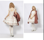 Solid Color Lolita Casual Dress Floral Dress JSK - image 16