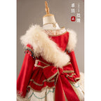 Lhamo Tibetan-Inspired Lolita OP Full Set - image 10