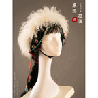 Lhamo Tibetan-Inspired Lolita OP Full Set - image 11