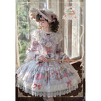 Bramble Rose Porcelain Strawberry Lolita OP Set - image 1