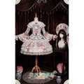 Bramble Rose Porcelain Strawberry Lolita OP Set - image 3