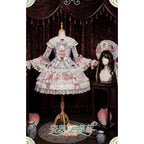 Bramble Rose Porcelain Strawberry Lolita OP Set - image 3