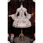 Bramble Rose Porcelain Strawberry Lolita OP Set - image 4