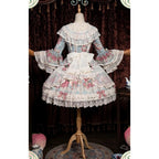 Bramble Rose Porcelain Strawberry Lolita OP Set - image 6