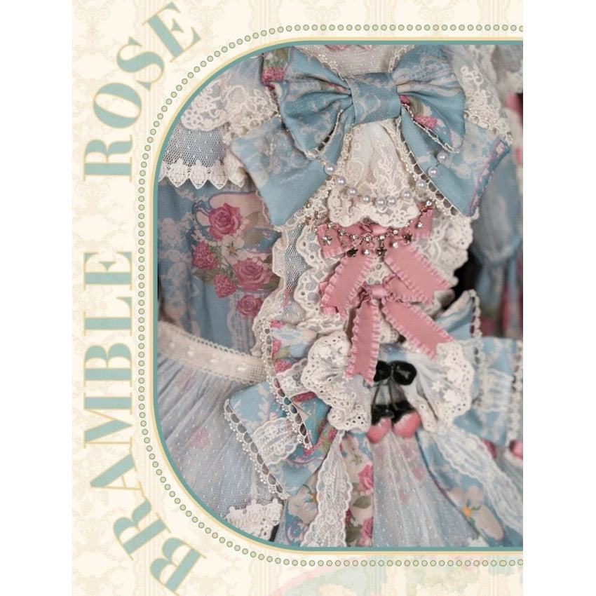 Bramble Rose Porcelain Strawberry Lolita OP Set - image 8