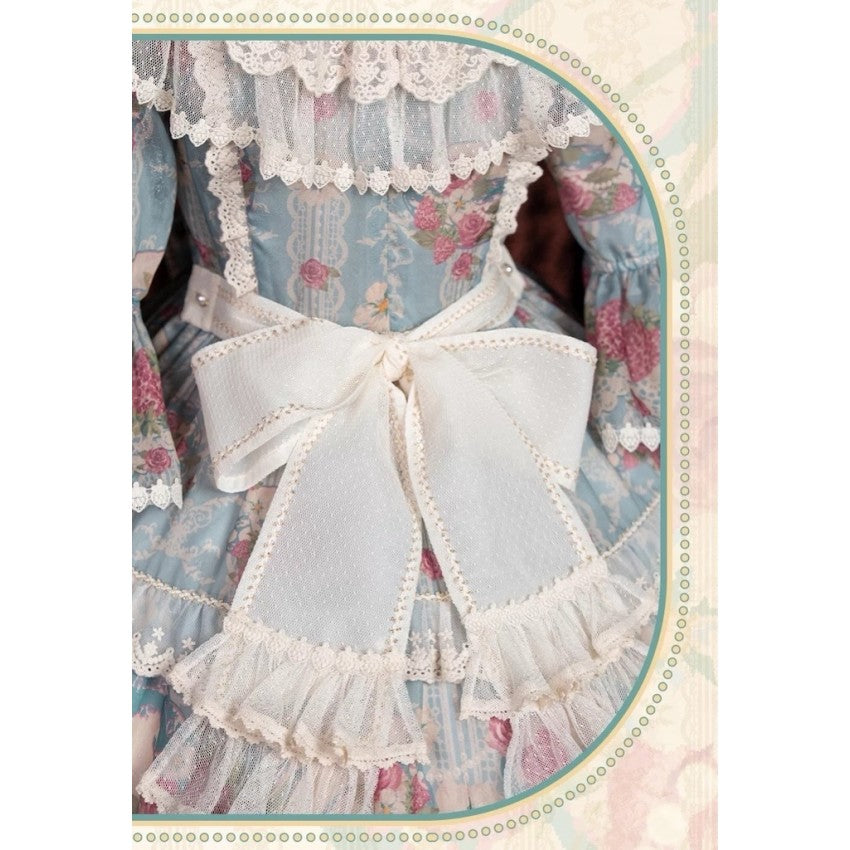 Bramble Rose Porcelain Strawberry Lolita OP Set - image 9