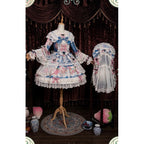 Bramble Rose Porcelain Strawberry Lolita OP Set - image 24
