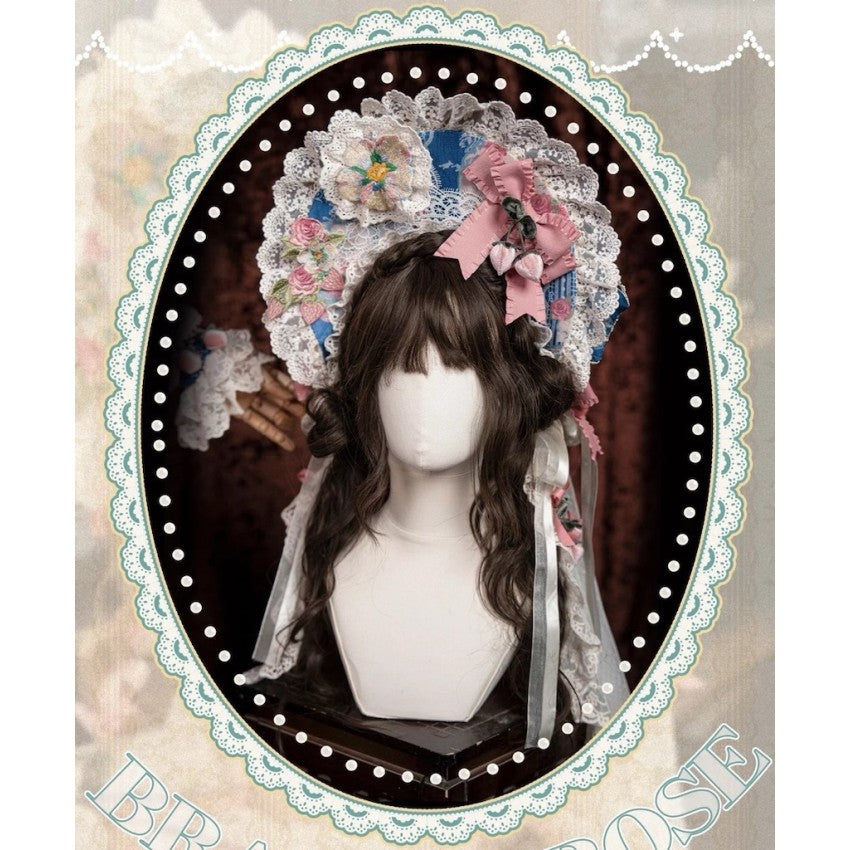 Bramble Rose Porcelain Strawberry Lolita OP Set - image 31