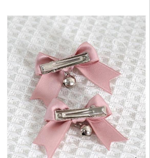 Sweet Japan Fashion Lolita Bell Bow Clip - image 18