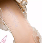 Sweet Lolita Round Toe Chunky Heel Shoes - image 15