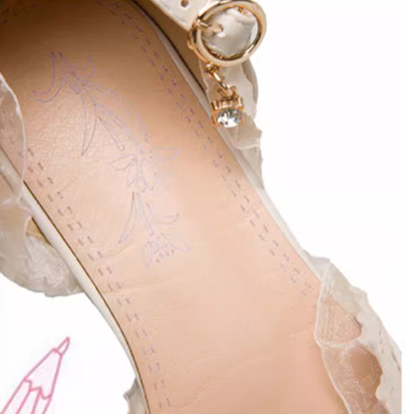 Sweet Lolita Round Toe Chunky Heel Shoes - image 15