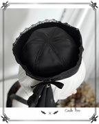 Black Moonlight - Ouji Lolita Chiffon Shirt Outfit Collection - image 27
