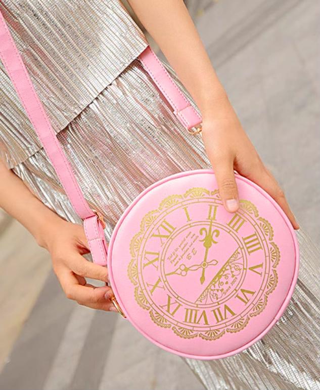 Alice Clock - Kawaii Lolita Shoulder Bag Round Lolita Crossbody Bag - image 23