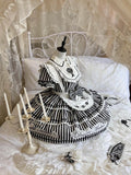 Sweet Butler - Maid Lolita Striped OP Dress, Embroidered Collar - image 7