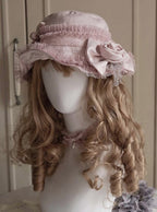 Floral Lace Elegant Lolita Tea Party Hat - 6 Colors - image 2