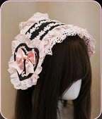 Maiden's Heart Knot - Old School Lolita BNT, Hairband, Cuffs and Hairclip Collection - image 8