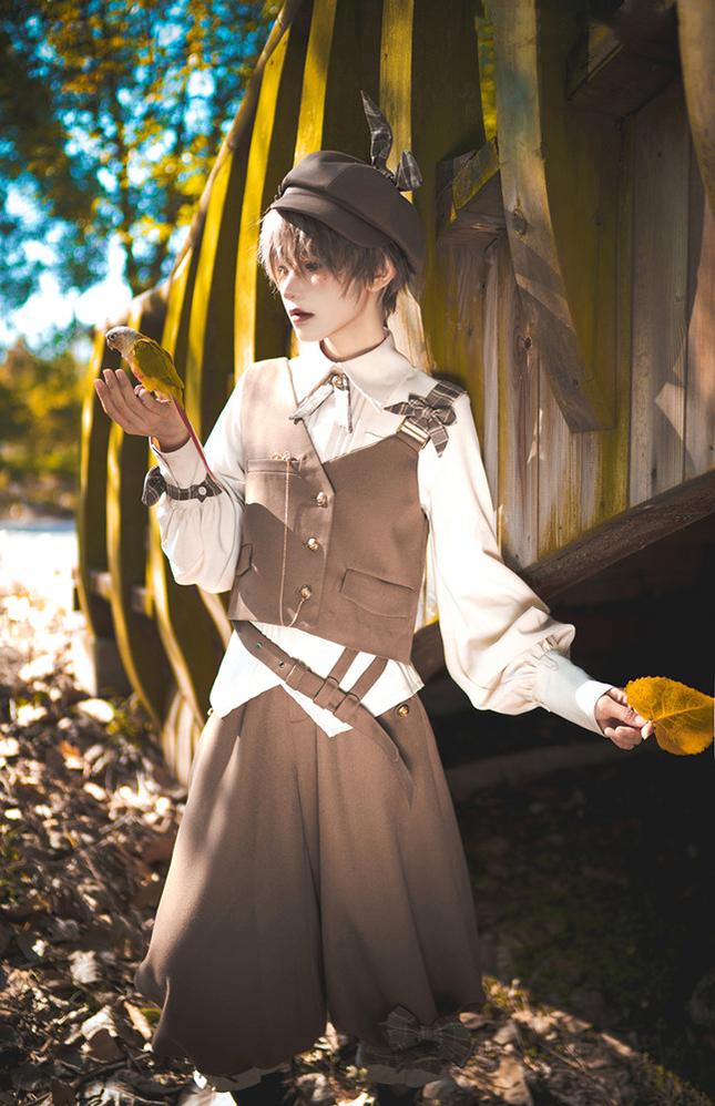Secret Morning Post Coffee Retro Ouji Vest Set - image 6