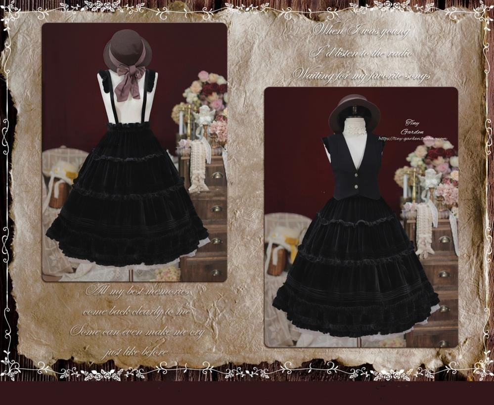 Old Love Songs - Lolita Elegant Vintage SK and Waistcoat - image 8