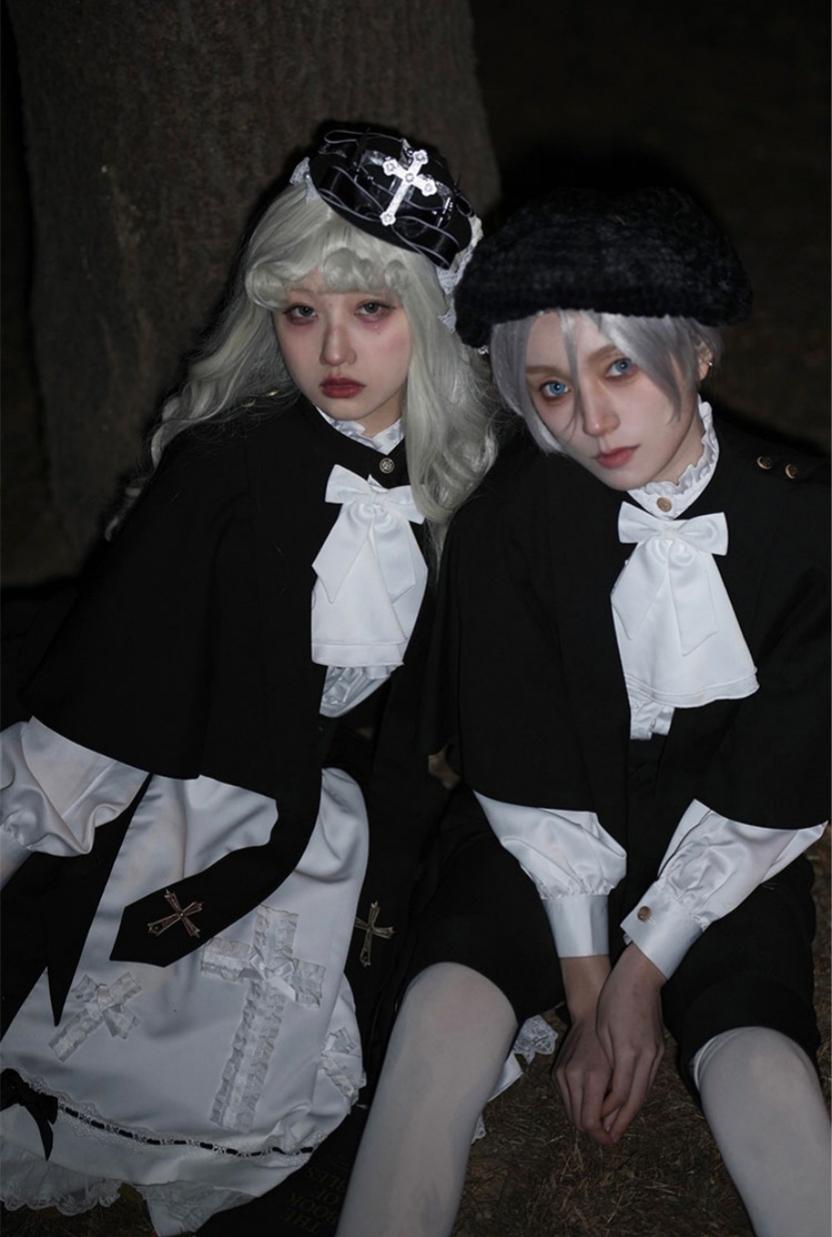 Holy Academy Gothic Prince Lolita Skirt Set - image 2