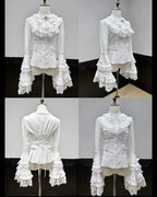 Temple Stained Glass Gothic Lolita JSK and Blouse Set - image 19