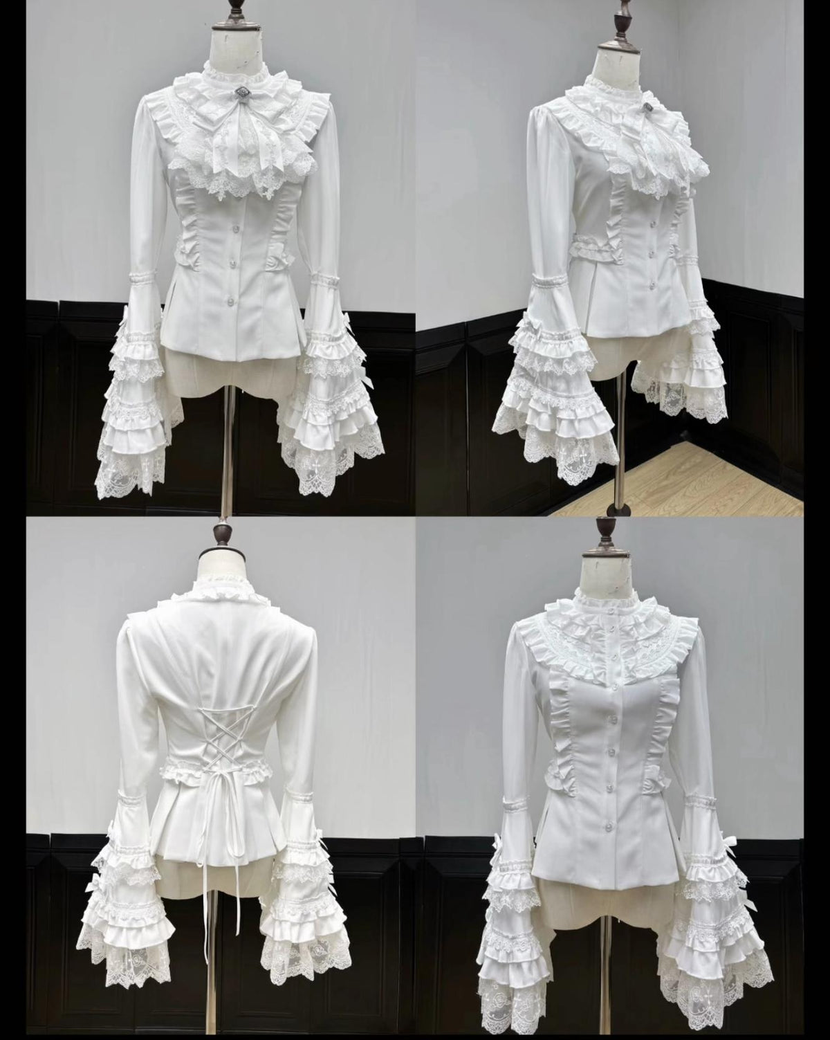 Temple Stained Glass Gothic Lolita JSK and Blouse Set - image 19