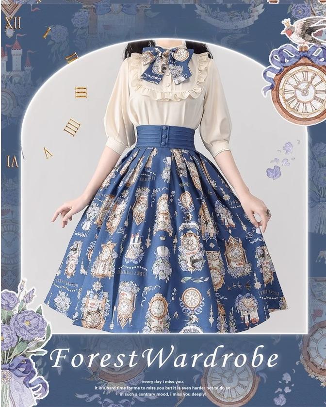 Eternal Echo - Classic Lolita Skirts and Blouse Collection - image 8