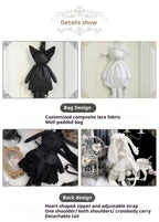 Puppet Box - Kawaii Lolita Bag Lamb Kitten Detachable Bag Dress Hat and Accessories - image 35