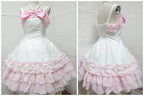 Sweet Lolita JSK Dress, Back Shirring, Side Zipper - image 6