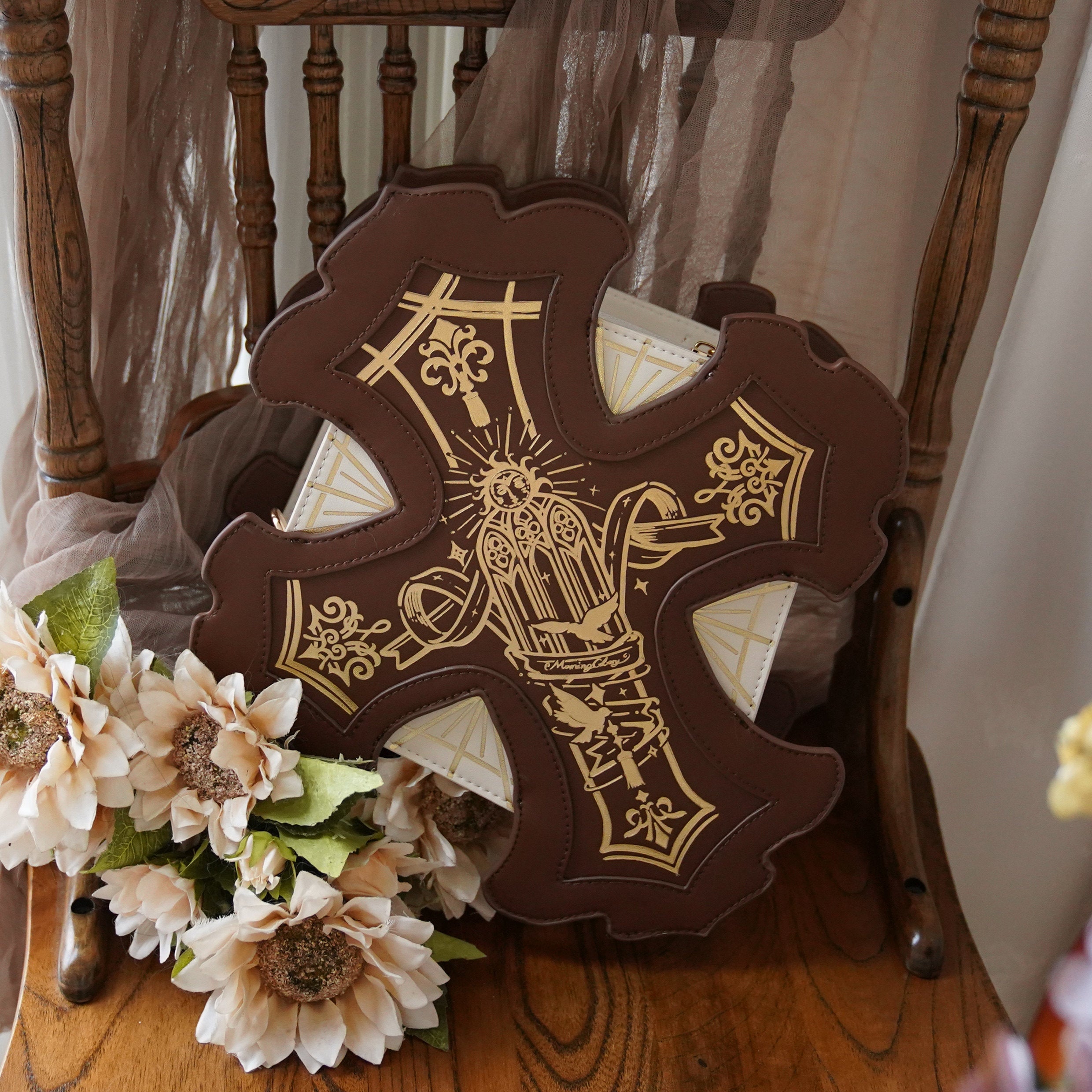Temple Morning Hymn - Vintage Lolita Crossbody Bag - image 9