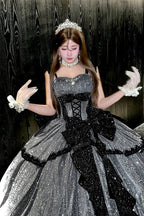 Galaxy of Fallen Tears - Glitter Sweet Lolita JSK Dress - image 11