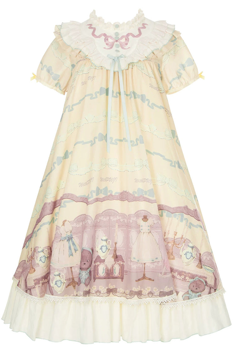 Brown Dollhouse Sweet Lolita Dress Set - image 17
