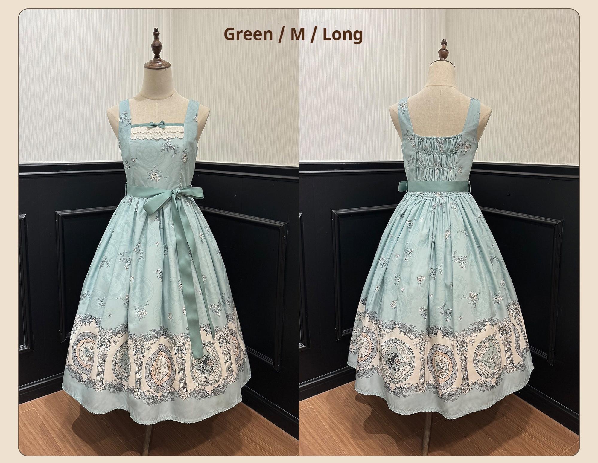 Small Porcelain Plate - Classic Lolita JSK Printed Dress and Accessories - image 5