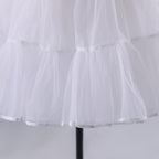 Noloria - Medium-High Volume Lolita White Puffy Petticoat, 17.7" (45 CM) - image 17